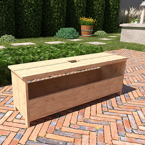 DIY Portable Seating & Storage Bench Plans | Easy Build