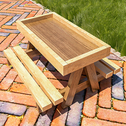 DIY Chicken Picnic Table Plans | Easy Build