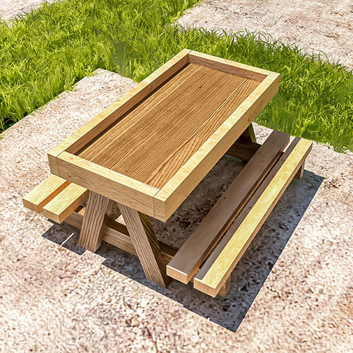 DIY Chicken Picnic Table Plans | Easy Build