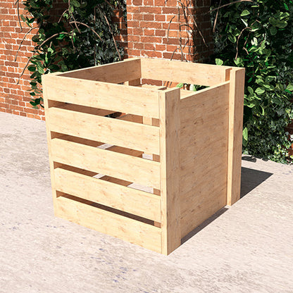 DIY Compost Bin Plans | Easy Build Backyard Composter