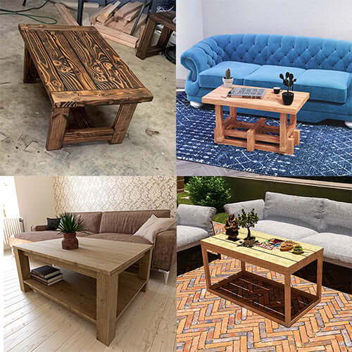 DIY Coffee Table Plans Bundle | Save 50% | Easy Build