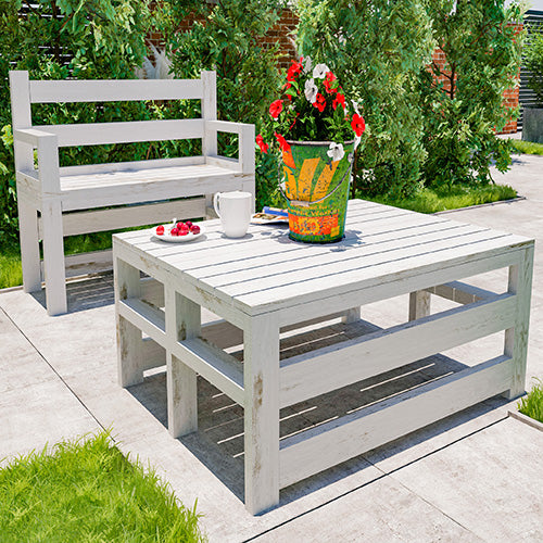 DIY Convertible Coffee Table & Bench Plans | 2-in-1 Outdoor Build