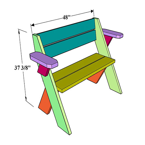 DIY Leopold Seating Bench Plans for Outdoor-Indoor Spaces