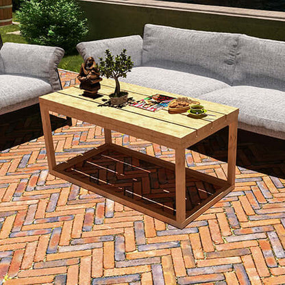 DIY Modern Outdoor Coffee Table Plans | Easy Outdoor Build