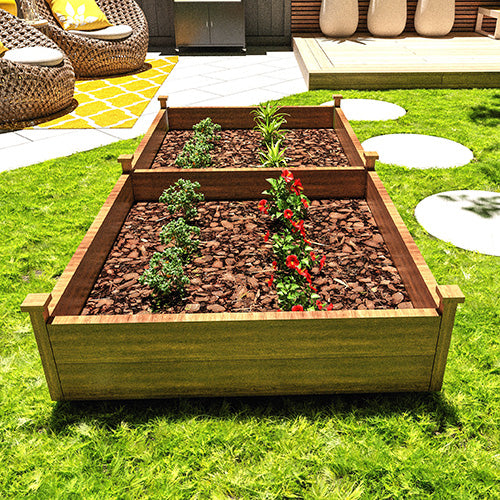 DIY Raised Garden Planter Bed Plan - Easy Build