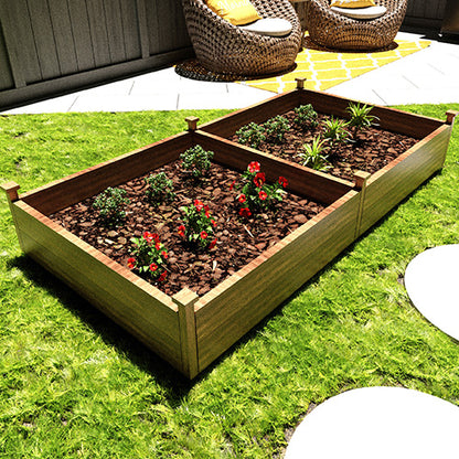 DIY Raised Garden Planter Bed Plan - Easy Build