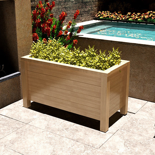 DIY Woodworking Raised Garden Planter Box Plan - Step-by-Step