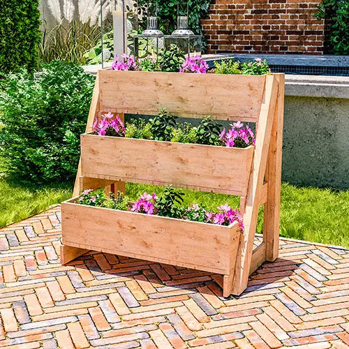 DIY 3-Tier Raised Planter Box Plans | Easy Build