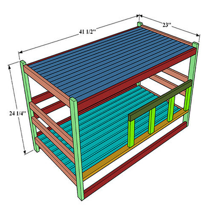 DIY Cat or Dog House with Bedside Table Plan