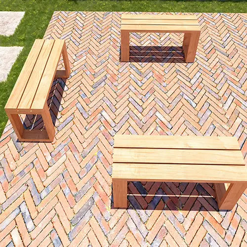 DIY Outdoor Patio Seating Bench Plan - Woodworking Plans