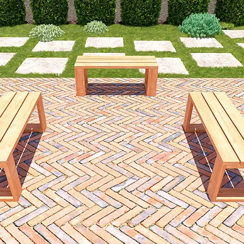 DIY Outdoor Patio Seating Bench Plan - Woodworking Plans