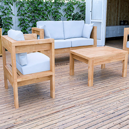 DIY Outdoor Sofa Set Plans | 4-Piece 2x4 Patio Furniture