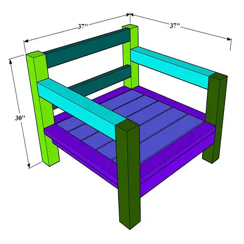 DIY Patio Chair Plans | Easy Build Outdoor Seating Projects