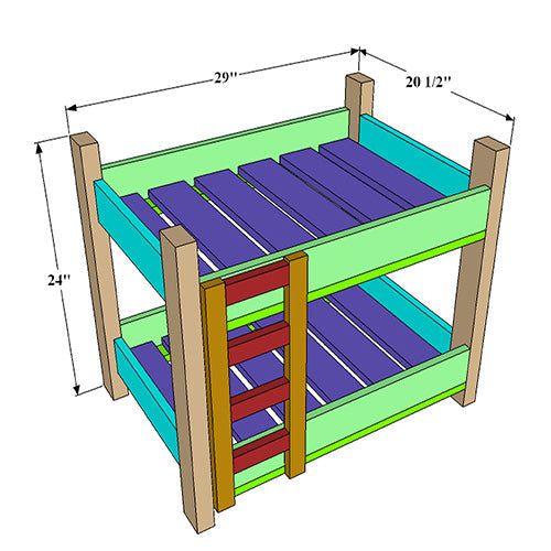 DIY Two Tier Cat Bed Plan - Woodworking Build Plans