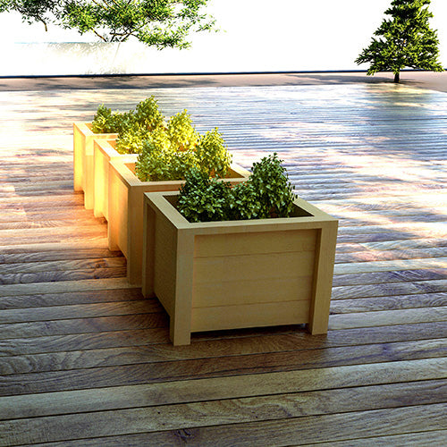 DIY Garden Planter Box Plans - Entryway Planter Box Plans