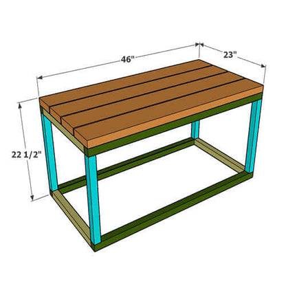 DIY Coffee Table Plans Bundle | Save 50% | Easy Build