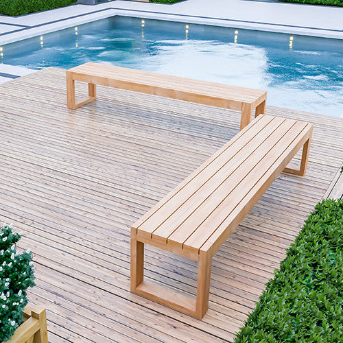 DIY Wooden Patio Sitting Bench Plan - Woodworking Furniture Plans