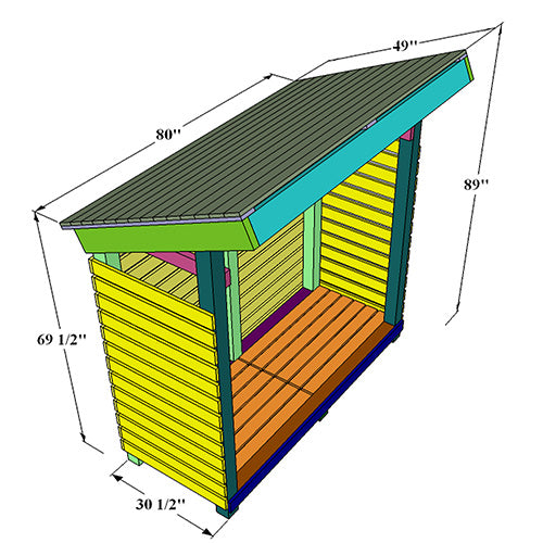 DIY Outdoor Garden Storage Shed Plans | Easy Build