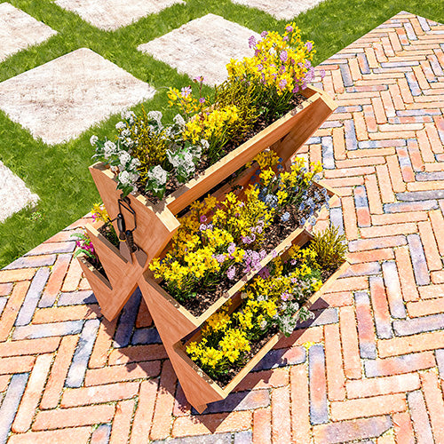 DIY 5 Box Tier Garden Planter Plans | Easy Build