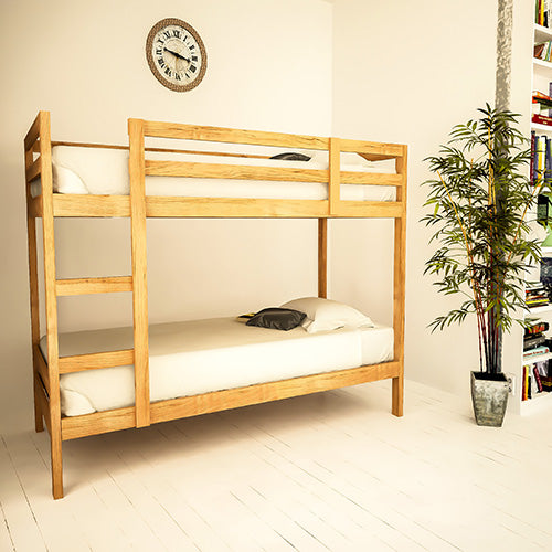 DIY Wooden 2-Tier Bunk Loft Bed Plan-Easy to Build