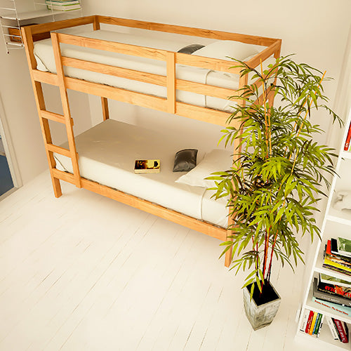 DIY Wooden 2-Tier Bunk Loft Bed Plan-Easy to Build